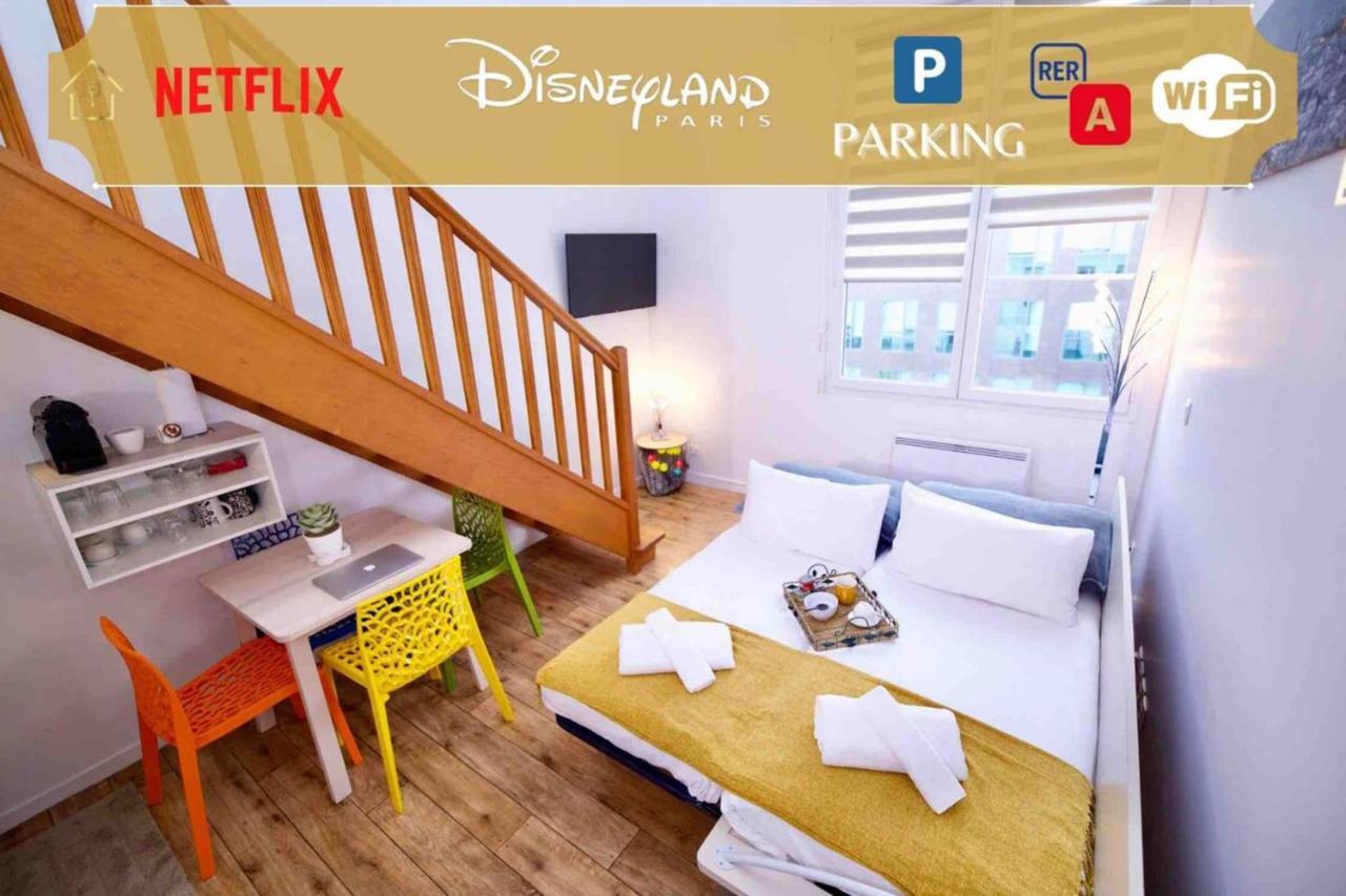 Proche Disneyland - FREE PARKING - Appart'Hôtel DISNEYLAND DREAM Montévrain Exterior foto